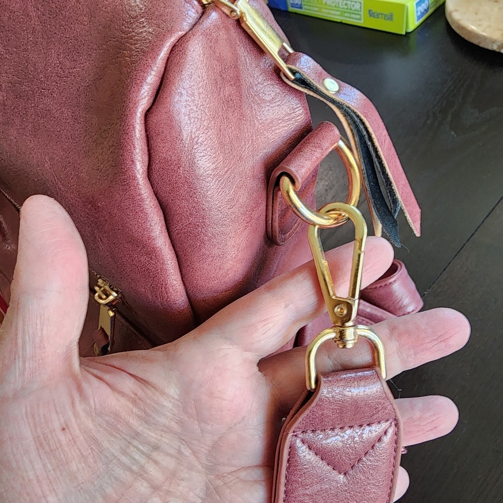 Rose Brielle Convertable Bag Backpack Handbag Dia… - image 8